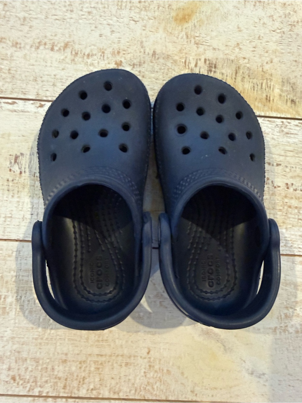 CROCS Kids Navy blue crocs C7